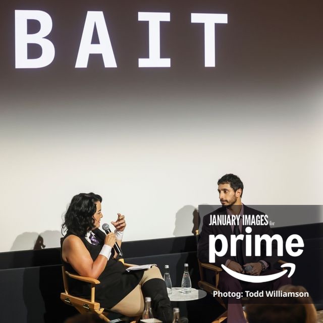 Jenelle Riley and Riz Ahmed attend the Bait Special Screening on Saturday, September 12, 2026 at nya studios WEST in Los Angeles, Ca.