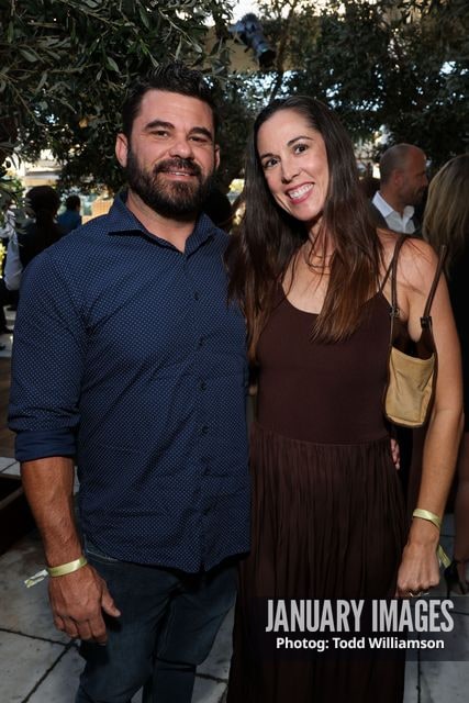 Nick Offord and guest attend the Emmy Awards Toast 2026 at Soho House West Hollywood on Thursday, Sept. 3, 2026 in Los Angeles.