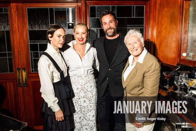 Sarah Paulson, Katherine LaNasa, Noah Wyle, Glenn Close attend Katerine LaNasa’s Emmy Nomination Toast at Craig’s on Friday August 14th, 2026 in Los Angeles. Credit Roger Kisby/JanuaryImages