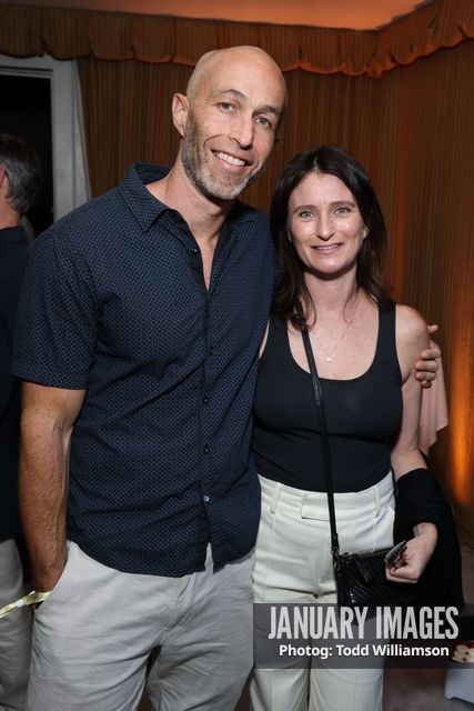 Michael Arad and Becky Blitz attend the Emmy Awards Toast 2026 at Soho House West Hollywood on Thursday, Sept. 3, 2026 in Los Angeles.
