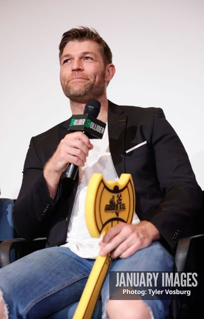 Liam McIntyre attends the Golden Axe Screening Event on Tuesday, September 15, 2026 in Los Angeles. Photo Credit: Tyler Vosburg/JanuaryImages for Paramount+