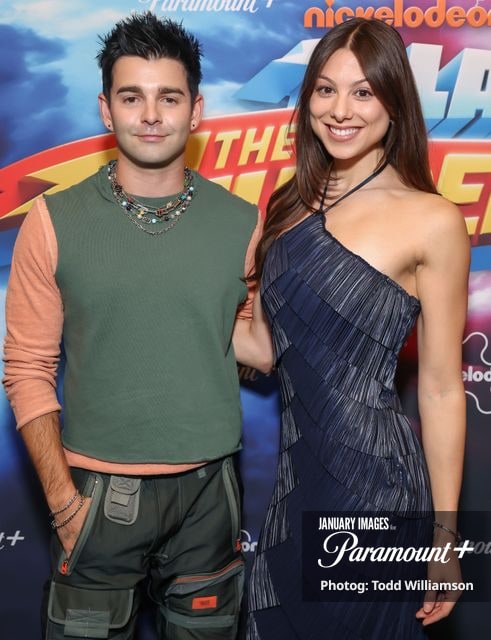 (L-R): Jack Griffo and Kira Kosarin attend the Clash of the Thundermans Screening Event on Wednesday, September 2, 2026 in Los Angeles. Photo Credit: Todd Williamson/JanuaryImages for Paramount+