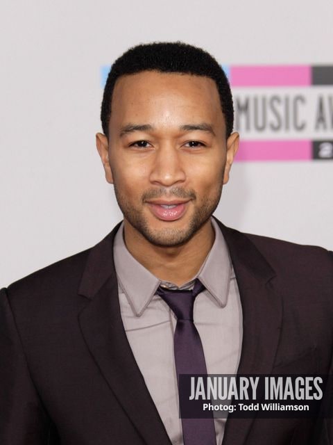 LOS ANGELES, CA - NOVEMBER 21:  Singer John Legend arrives at the 2010 American Music Awards held at Nokia Theatre L.A. Live on November 21, 2010 in Los Angeles, California.  (Photo by Todd Williamson/JanuaryImages)