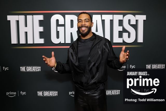 Omari Hardwick attends the Prime Videos The Greatest LA FYC Event at Linwood Dunn Theater on Monday, Oct. 5, 2026 in Los Angeles.