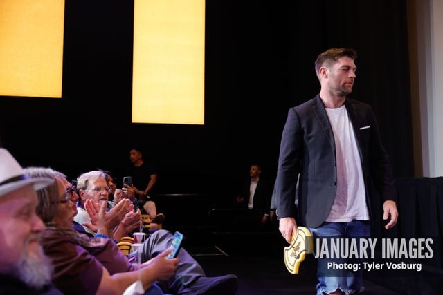 Liam McIntyre attends the Golden Axe Screening Event on Tuesday, September 15, 2026 in Los Angeles. Photo Credit: Tyler Vosburg/JanuaryImages for Paramount+