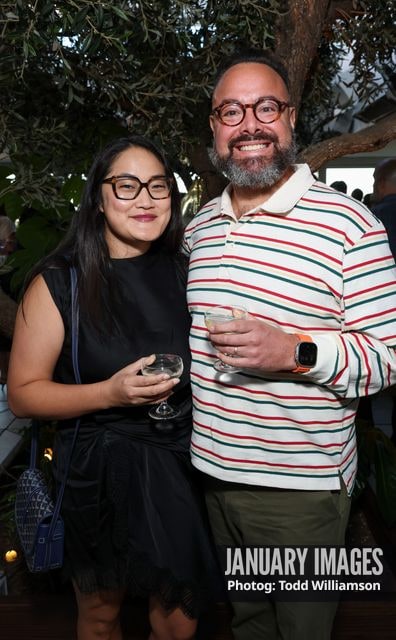 Ryan P. James and guest attend the Emmy Awards Toast 2026 at Soho House West Hollywood on Thursday, Sept. 3, 2026 in Los Angeles.