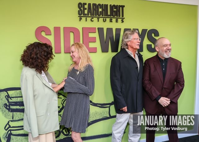 Sandra Oh, Virginia Madsen, Thomas Haden Church, and Paul Giamatti attend Searchlight Pictures' Sideways 20th Anniversary Screening on Oct 26, 2024 in Los Angeles, CA.