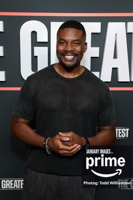 Amin Joseph attends the Prime Videos The Greatest LA FYC Event at Linwood Dunn Theater on Monday, Oct. 5, 2026 in Los Angeles.