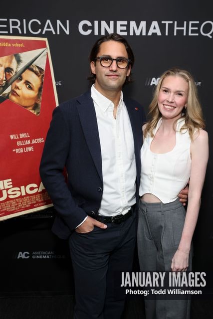 Alexander Heller and guest attend The Musical Los Angeles Premiere on Thursday, Sept 17, 2026 in Los Angeles, Calif.