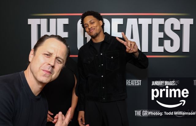 Giovanni Ribisi and Kai Parham attend the Prime Videos The Greatest LA FYC Event at Linwood Dunn Theater on Monday, Oct. 5, 2026 in Los Angeles.