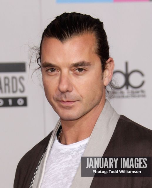 LOS ANGELES, CA - NOVEMBER 21:  Singer Gavin Rossdale arrives at the 2010 American Music Awards held at Nokia Theatre L.A. Live on November 21, 2010 in Los Angeles, California.  (Photo by Todd Williamson/JanuaryImages)