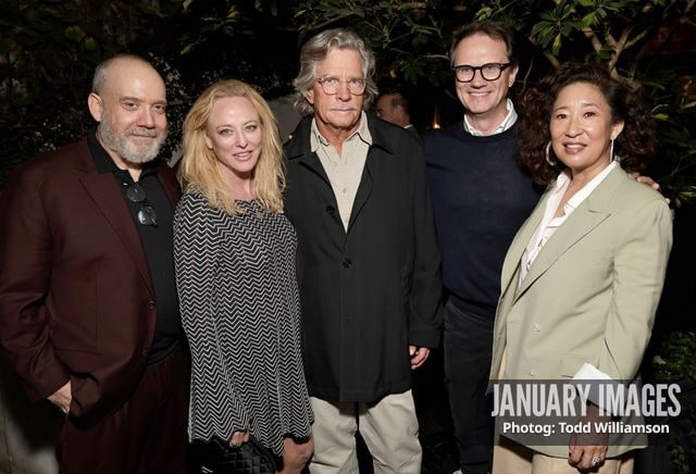 Paul Giamatti, Virginia Madsen, Thomas Haden Church, Peter Rice and Sandra Oh attend Searchlight Pictures' Sideways 20th Anniversary Screening on Oct 26, 2024 in Los Angeles, CA.