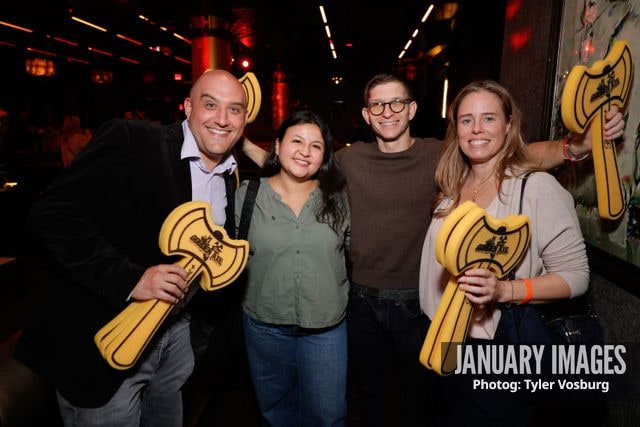 Guests attend the Golden Axe Screening Event on Tuesday, September 15, 2026 in Los Angeles. Photo Credit: Tyler Vosburg/JanuaryImages for Paramount+