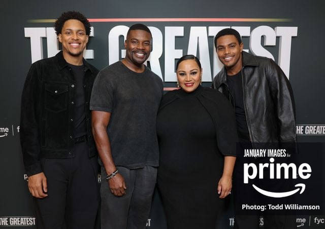 Kai Parham, Amin Joseph, Dana Gourrier and Jaalen Best attend the Prime Videos The Greatest LA FYC Event at Linwood Dunn Theater on Monday, Oct. 5, 2026 in Los Angeles.