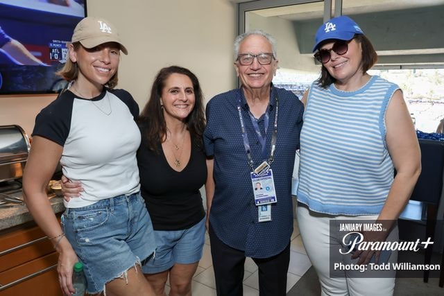 (L-R): Talent from the Paramount+ unscripted series Team Moms: Baseball on Saturday, October 3, 2026 in Los Angeles. Photo Credit: Todd Williamson/JanuaryImages for Paramount+