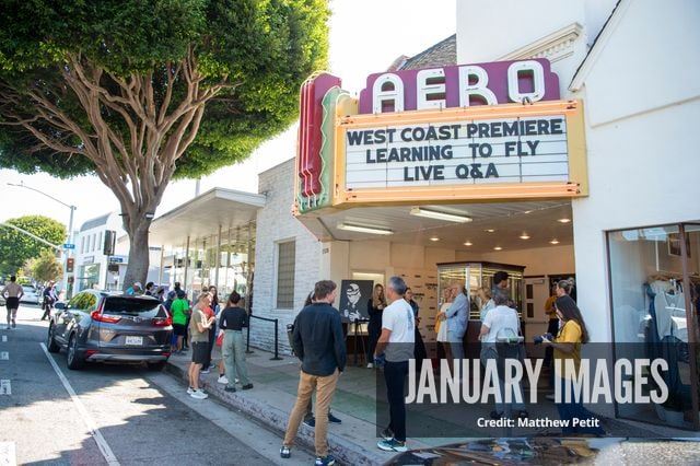 Learning to Fly Los Angeles Premiere at The Aero Theater on Saturday August 15th, 2026 in Los Angeles.
