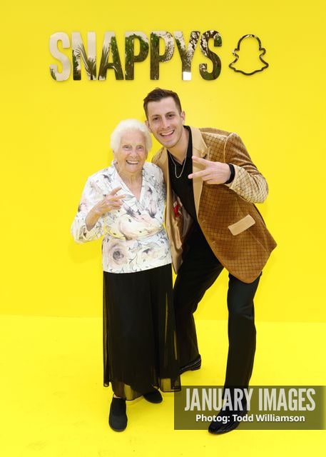 Gangster Granny, Ross Smith — The Snappys Awards 2026 - Arrivals