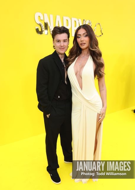 Francesca Farago, Jesse Sullivan — The Snappys Awards 2026 - Arrivals