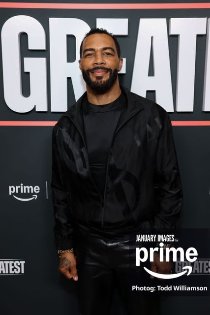 Omari Hardwick attends the Prime Videos The Greatest LA FYC Event at Linwood Dunn Theater on Monday, Oct. 5, 2026 in Los Angeles.