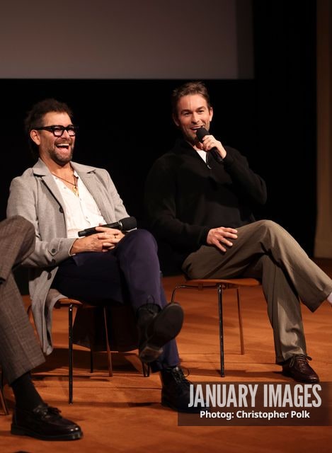 Anthony Starr and Chace Crawford attend The Boys S5 LA Special Screening, Q&A and Reception at the Linwood Dunn Theater on October 14, 2026 in Los Angeles. Photo Credit: Christopher Polk/JanuaryImages for PrimeVideo