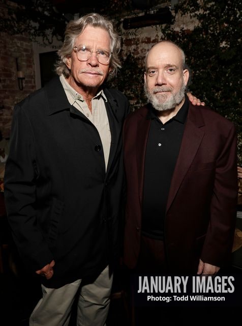 Thomas Haden Church and Paul Giamatti attend Searchlight Pictures' Sideways 20th Anniversary Screening on Oct 26, 2024 in Los Angeles, CA.
