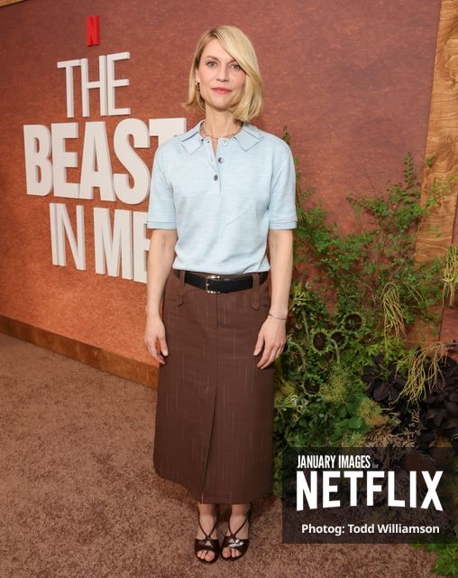 Claire Danes attends Netflix's The Beast In Me ATAS Event on June 06, 2026 at the Netflix Tudum Theater in Los Angeles.