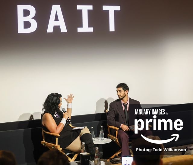Jenelle Riley and Riz Ahmed attend the Bait Special Screening on Saturday, September 12, 2026 at nya studios WEST in Los Angeles, Ca.