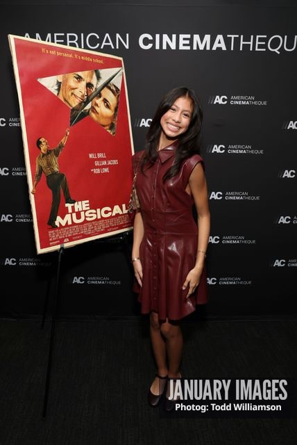 Isabella Guzman attends The Musical Los Angeles Premiere on Thursday, Sept 17, 2026 in Los Angeles, Calif.