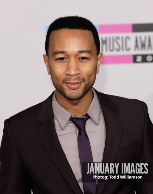 LOS ANGELES, CA - NOVEMBER 21:  Singer John Legend arrives at the 2010 American Music Awards held at Nokia Theatre L.A. Live on November 21, 2010 in Los Angeles, California.  (Photo by Todd Williamson/JanuaryImages)
