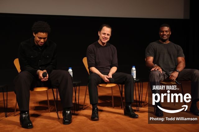 Kai Parham, Giovanni Ribisi and Amin Joseph attend the Prime Videos The Greatest LA FYC Event at Linwood Dunn Theater on Monday, Oct. 5, 2026 in Los Angeles.