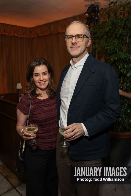 Mason Nicoll and guest attend the Emmy Awards Toast 2026 at Soho House West Hollywood on Thursday, Sept. 3, 2026 in Los Angeles.