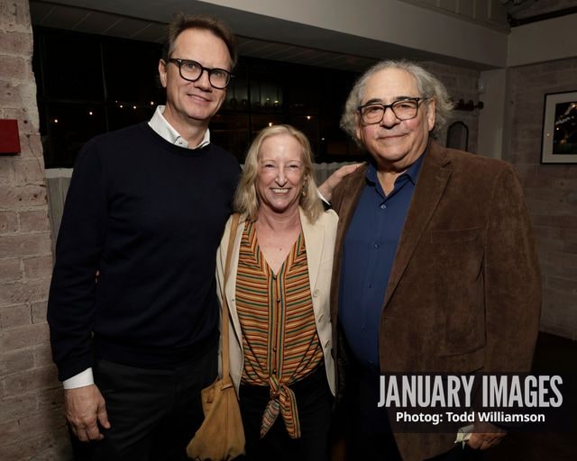 Peter Rice, Claudia Lewis and Steve Gilula attend Searchlight Pictures' Sideways 20th Anniversary Screening on Oct 26, 2024 in Los Angeles, CA.
