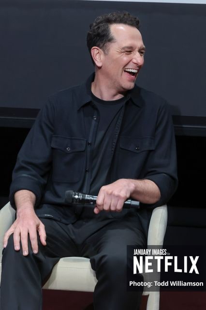 Matthew Rhys attends Netflix's The Beast In Me ATAS Event on June 06, 2026 at the Netflix Tudum Theater in Los Angeles.