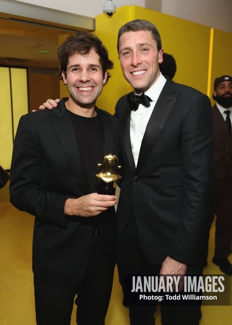 David Dobrik, Jim Shepard — The Snappys Awards 2026 - Show and Party