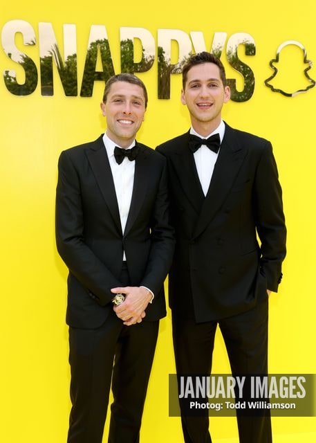 Matt Friend, Jim Shepard — The Snappys Awards 2026 - Arrivals