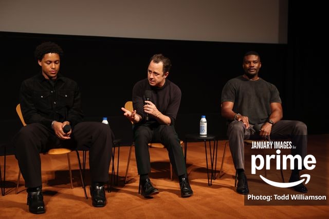 Kai Parham, Giovanni Ribisi and Amin Joseph attend the Prime Videos The Greatest LA FYC Event at Linwood Dunn Theater on Monday, Oct. 5, 2026 in Los Angeles.