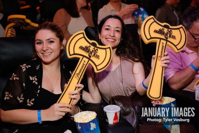 Guests attend the Golden Axe Screening Event on Tuesday, September 15, 2026 in Los Angeles. Photo Credit: Tyler Vosburg/JanuaryImages for Paramount+
