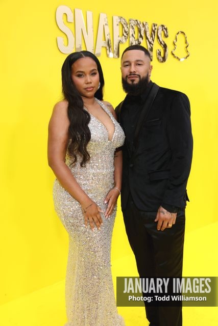 Zach Davis, Cheyenne Davis — The Snappys Awards 2026 - Arrivals