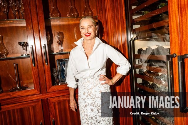 Katherine LaNasa attends her Emmy Nomination Toast at Craig’s on Friday August 14th, 2026 in Los Angeles. Credit Roger Kisby/JanuaryImages