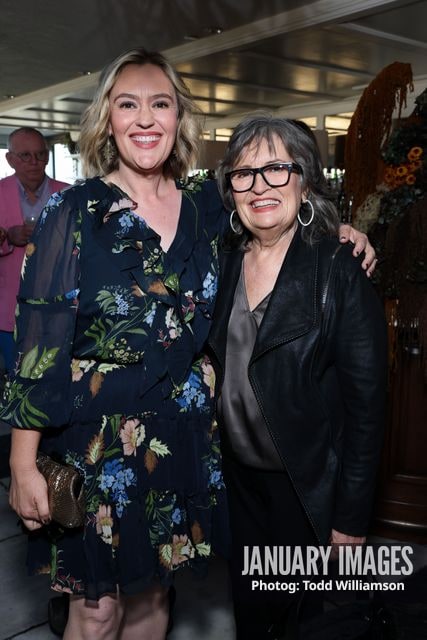 Jennifer Candy-Sullivan and guest attend the Emmy Awards Toast 2026 at Soho House West Hollywood on Thursday, Sept. 3, 2026 in Los Angeles.