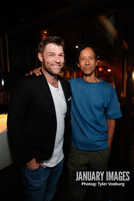 Liam McIntyre and Danny Pudi attend the Golden Axe Screening Event on Tuesday, September 15, 2026 in Los Angeles. Photo Credit: Tyler Vosburg/JanuaryImages for Paramount+