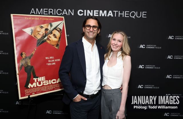 Alexander Heller and guest attend The Musical Los Angeles Premiere on Thursday, Sept 17, 2026 in Los Angeles, Calif.