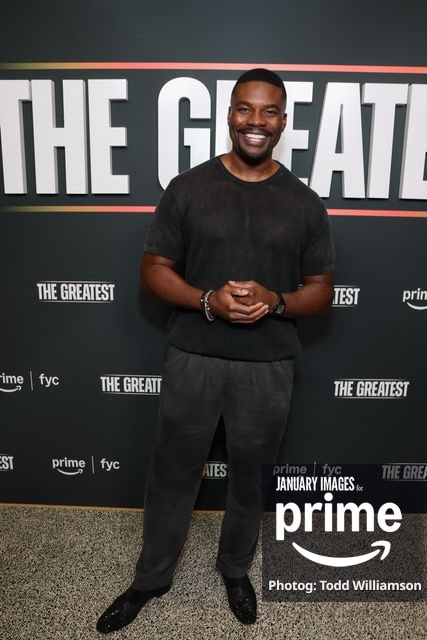 Amin Joseph attends the Prime Videos The Greatest LA FYC Event at Linwood Dunn Theater on Monday, Oct. 5, 2026 in Los Angeles.