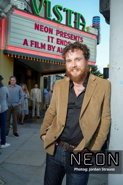 Mitchell Cole attends the It Ends Los Angeles Premiere on August 19, 2026 at the Vista Theater in Los Angeles, Calif.