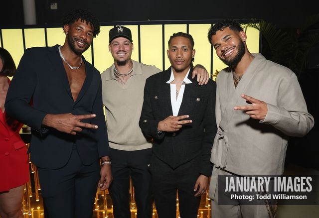 JD Dodard, Brian Arenales, Pepe Garcia, Chris Seeley — The Snappys Awards 2026 - Show and Party