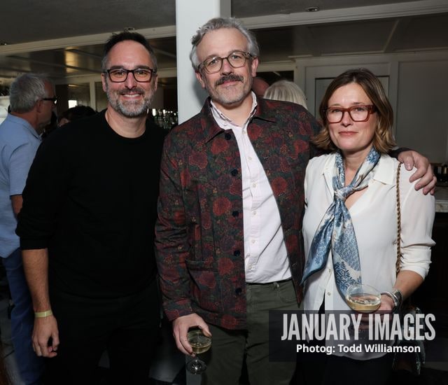 Anthony King, Jake Szymanski, and guest attend the Emmy Awards Toast 2026 at Soho House West Hollywood on Thursday, Sept. 3, 2026 in Los Angeles.