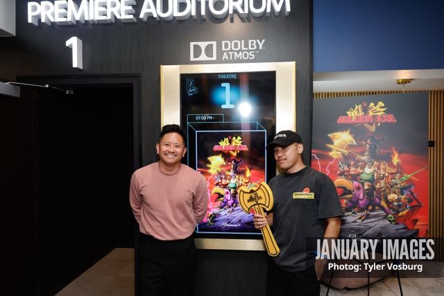 Guests attend the Golden Axe Screening Event on Tuesday, September 15, 2026 in Los Angeles. Photo Credit: Tyler Vosburg/JanuaryImages for Paramount+