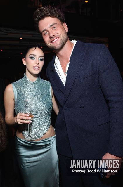 Camilla Araujo and Harry Jowsey at The Snappys Awards 2026 at Snapchat on Tuesday, March 31, 2026 in Santa Monica, CA.