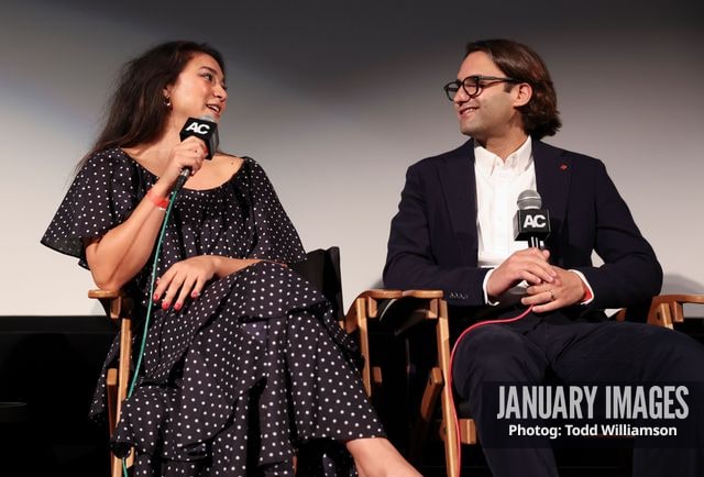 Giselle Bonilla and Alexander Heller attend The Musical Los Angeles Premiere on Thursday, Sept 17, 2026 in Los Angeles, Calif.