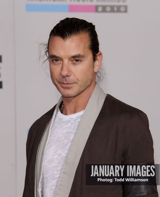 LOS ANGELES, CA - NOVEMBER 21:  Singer Gavin Rossdale arrives at the 2010 American Music Awards held at Nokia Theatre L.A. Live on November 21, 2010 in Los Angeles, California.  (Photo by Todd Williamson/JanuaryImages)